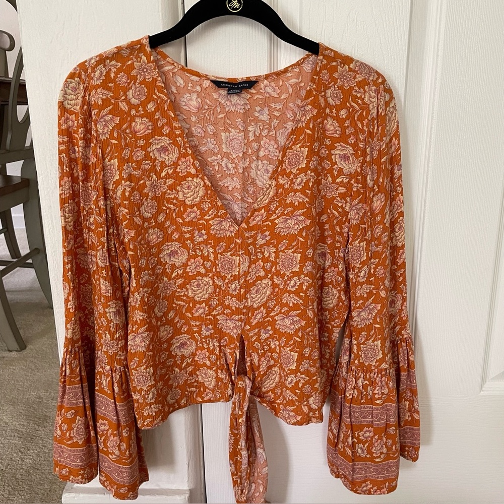 American Eagle Crop Top Size S